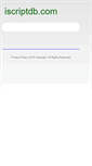Mobile Screenshot of iscriptdb.com